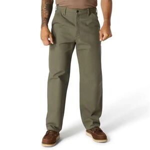 NWOT Carhartt Loose Straight Washed Duck Dungaree Moss Size 33 x 32